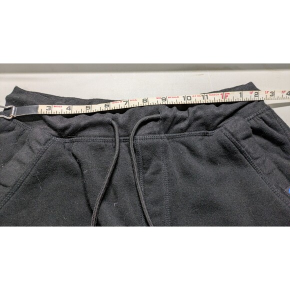 Monument Joggers Mens Medium Black Sweatpants Fleece Lined Athletic Pockets - Picture 5 of 9